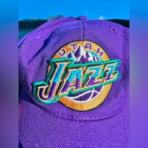 Vintage Utah Jazz Snap Back Hat